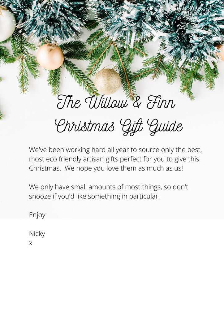 Christmas Gift Guide - Willow & Finn Candles