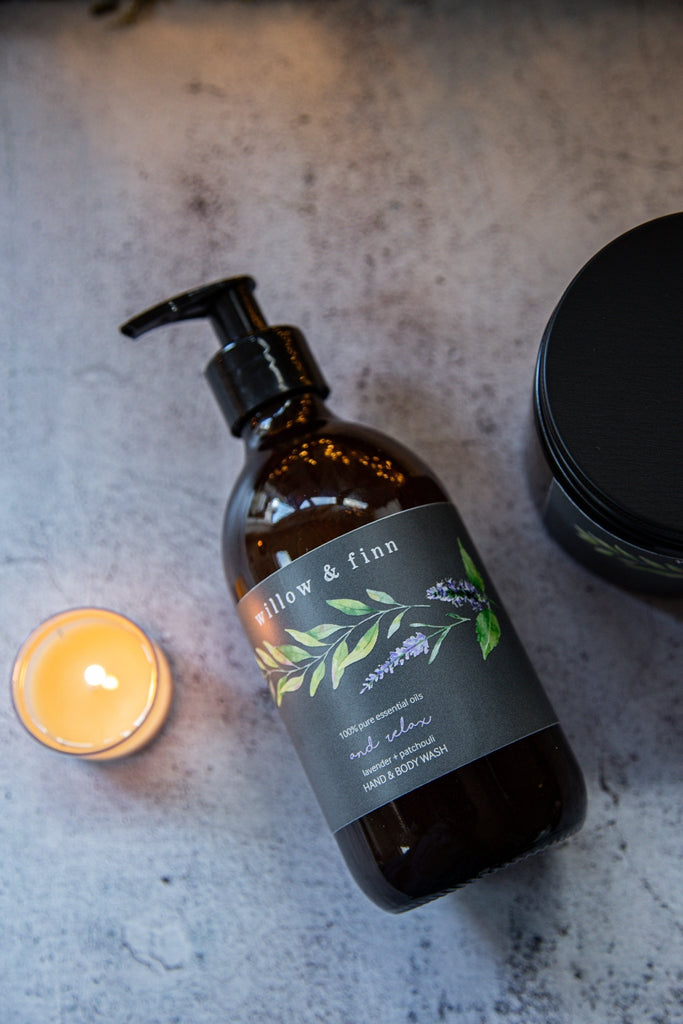 And Relax Hand & Body Wash - Willow & Finn Candles
