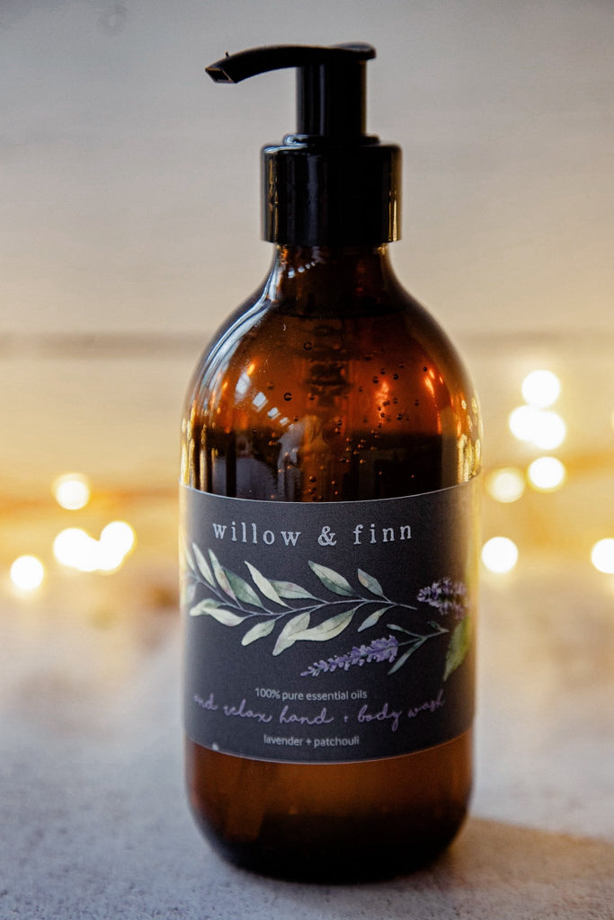 And Relax Hand & Body Wash - Willow & Finn Candles