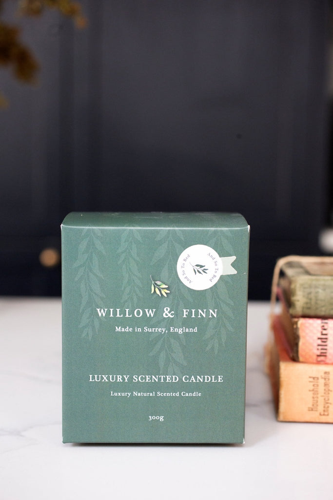 And So To Bed Mood Boosting Candle - Willow & Finn Candles