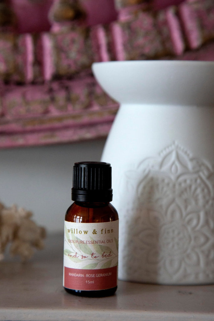 And So to Bed Pure Essential Oil Blend 15ml - Willow & Finn Candles