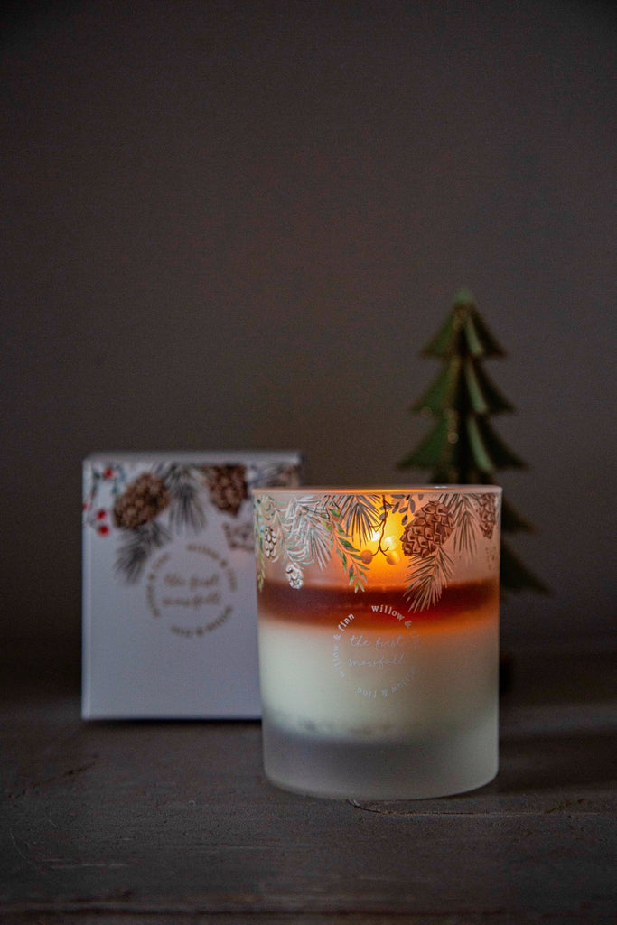 Christmas Limited Edition Candle - The First Snowfall - Willow & Finn Candles