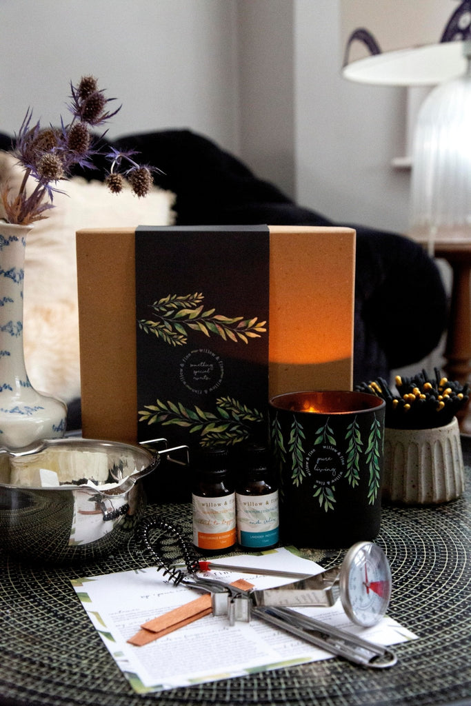 Luxury Candle Making Kit - Mood Boosting - Willow & Finn Candles