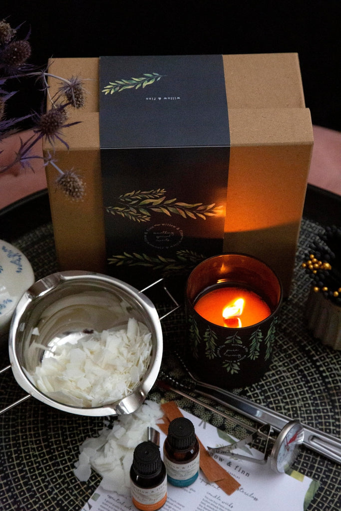 Luxury Candle Making Kit - Mood Boosting - Willow & Finn Candles