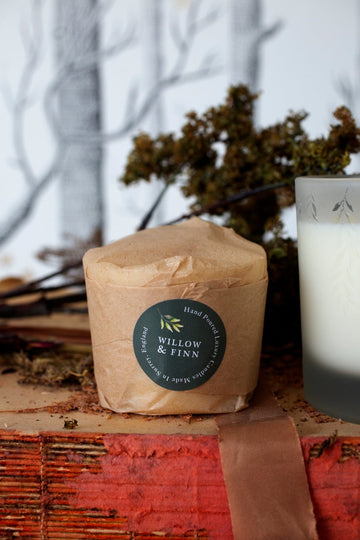 Smoky Oud Candle Refill - Willow & Finn Candles